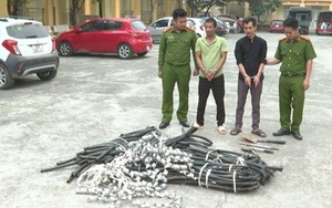 Bắt giữ cặp "đạo chích" chuyên cắt dây cáp điện