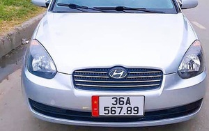 Thanh Hoá: Bỏ 200 triệu mua Hyundai Accent, bấm được biển 567.89, có người trả 700 triệu vẫn chưa chịu bán