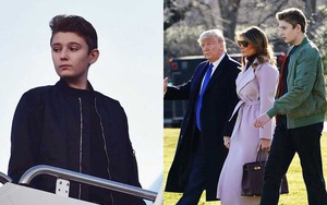 Thói quen thường xuyên của 'Hoàng tử Nhà Trắng' Barron Trump khi đi cùng bố mẹ suốt 4 năm qua mà không mấy ai để ý tới