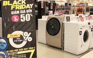 Máy giặt lồng ngang 9-9,5kg đời 2020 bán giá rẻ tới 6 triệu nhân Black Friday