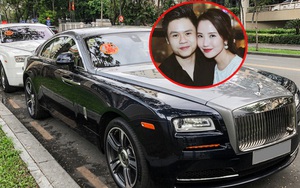 HOT: Loạt xe khủng đưa dâu trong đám hỏi Phan Thành, chú rể cầm lái Rolls-Royce Wraith 34 tỷ đồng