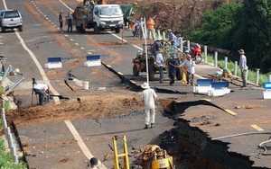 Khởi tố vụ đường 250 tỉ đồng vừa làm xong đã tan nát ở Gia Lai