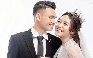 Hé lộ ảnh cưới của Xuân Mạnh và bạn gái: Ngọt ngào đúng nghĩa