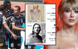 Fan đội bóng Brazil tôn Taylor Swift lên "Thánh" vì sự trùng hợp khó lý giải mỗi khi cô nàng ra album mới