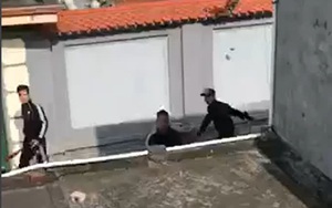 Hàng chục côn đồ xăm trổ đi 5 ôtô mang theo hung khí đại náo vùng quê