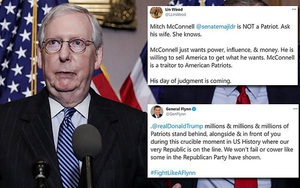 Tổng thống Trump công kích ông McConnell vì đầu hàng sớm