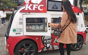 KFC dùng ô tô tự lái để giao gà rán ở Trung Quốc
