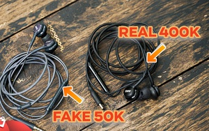 So tai nghe Samsung AKG 'trứ danh' phiên bản hàng real và fake mới hiểu sao nhiều người bị lừa đến vậy