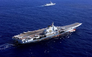 Nhóm tàu sân bay Trung Quốc tiến vào Biển Đông tập trận