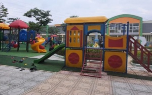 Dây mũ áo mắc vào cầu trượt ở trường mầm non, bé gái 4 tuổi phải nhập viện cấp cứu