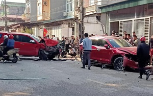 Tai nạn thương tâm ngày cuối năm: Xe bán tải đâm liên hoàn khiến 1 người chết, 3 người bị thương