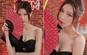 Min khoe vẻ quyến rũ trong ngày đón tuổi mới