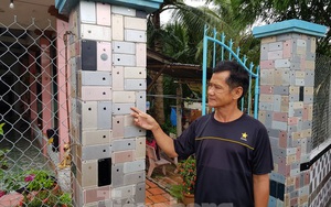 Căn nhà "nổi tiếng" ở Vĩnh Long có tường rào ốp bằng vỏ iPhone: Chủ nhân tiết lộ chi phí