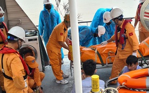 Tìm thấy 4 thi thể trên tàu cá bị đắm sau va chạm ở vùng biển Hải Phòng