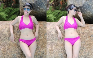 Bạn gái doanh nhân 42 tuổi của NSND Chí Trung khoe ảnh bikini nóng bỏng