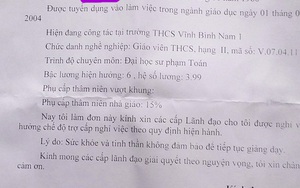 Thầy giáo ôm hôn nữ sinh lớp 7 xin nghỉ việc vì lý do "sức khỏe không tốt"