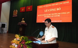 Đại tá Lê Hồng Nam, tân Giám đốc Công an TP.HCM chính thức ra mắt