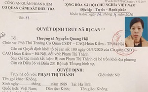 NÓNG: Người mẹ vứt bỏ con dưới hố ga là đối tượng bị truy nã