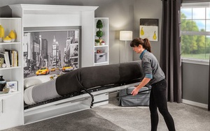 Giường gấp Murphy - giải pháp hoàn hảo cho những căn phòng chật hẹp mà hầu hết người Việt còn chưa biết tới