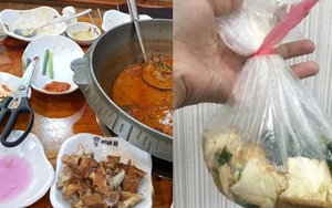 Mẹ đổ trà đá vào chai mang về, con gái "tím mặt" dọa không bao giờ đi ăn cùng