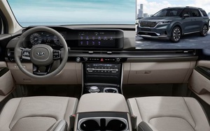 Lộ nội thất có "tất cả mọi thứ", siêu sang trọng của chiếc Kia Carnival