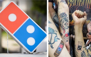 Tặng “pizza trọn đời” cho khách dám xăm logo hãng lên người, Domino's Pizza “vỡ trận” với 350 người đăng kí chỉ trong... 5 ngày