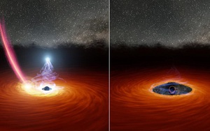 Lần đầu tiên trong lịch sử, các nhà thiên văn học quan sát được 1 hố đen vừa 'chớp mắt'