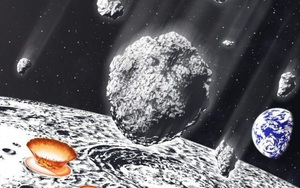 Hé lộ bí mật trận mưa thiên thạch khổng lồ tấn công Trái Đất và Mặt Trăng