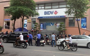Ngân hàng BIDV bị cướp