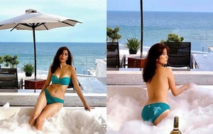 Miss Audition Ngọc Anh đăng ảnh mặc bikini táo bạo
