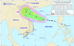 Áp thấp nhiệt đới có thể mạnh lên thành bão, hướng về đồng bằng Bắc Bộ và Bắc Trung Bộ