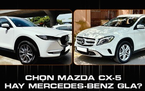 Có hơn 800 triệu, chọn Mercedes-Benz GLA 200 6 năm tuổi hay Mazda CX-5 2020?