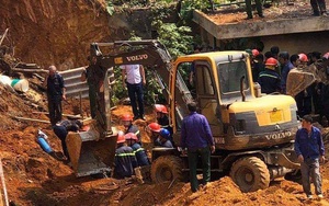 Vụ sạt lở đất công trình đang thi công ở Phú Thọ: Công tác cứu hộ đã hoàn tất, 4 người tử vong