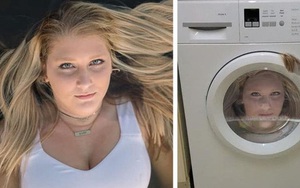 Nhờ chỉnh ảnh trông như nằm trên nước, cô gái được cho luôn vào máy giặt và những người có chung cảnh ngộ khi lỡ tìm đến "thánh photoshop" thích đùa