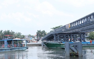 Cận cảnh cây cầu thay thế bến phà cuối cùng trong nội thành Sài Gòn