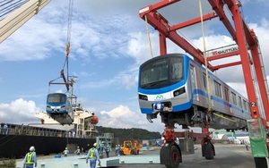 Đoàn tàu đầu tiên của tuyến Metro số 1 chính thức rời Nhật Bản, đang đến TP.HCM