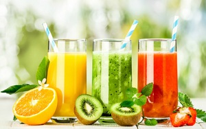 Sinh tố và nước ép hoa quả, bạn chọn thứ nào?