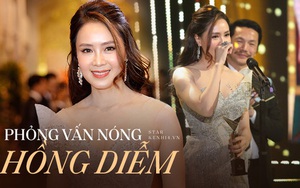 Phỏng vấn nóng Hồng Diễm sau màn thắng đậm ở VTV Awards: “Tôi không chán đóng với Hồng Đăng nhưng sợ khán giả sẽ cảm thấy chán”