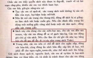 Trang sách cũ của 8X, 9X bỗng được share rần rần trên mạng, hóa ra nhờ câu nhắn siêu dễ thương từ nhà xuất bản