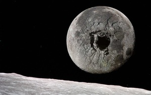 Nếu khoan một hố sâu 3000 km xuyên qua tâm của Mặt Trăng, chúng ta sẽ nhìn thấy được gì?