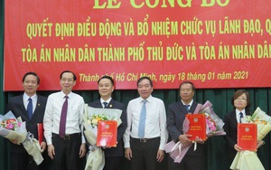 Ông Nguyễn Thành Vinh giữ chức Chánh án TAND TP Thủ Đức