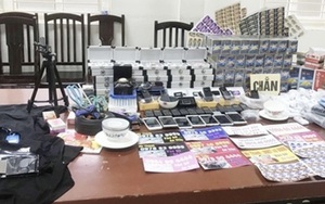 Khóa tay nhóm "phù thủy" tiếp sức các đường dây cờ bạc