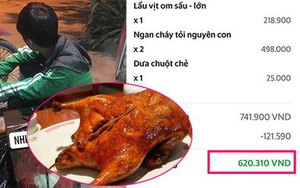 Lên mạng bóc phốt khách 'bùng' đơn 600k, shipper bị tố ngược vì kêu gọi giải cứu vịt quay từ 11h đêm hôm trước?