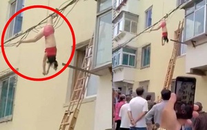 Mặc nội y đứng lau kính cửa sổ, người phụ nữ gặp tai nạn "nhớ đời", cảnh hiện trường khiến người chứng kiến muốn xỉu theo
