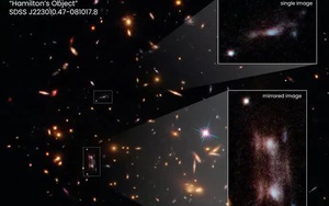 NASA/ESA chụp được "quái vật" bẻ cong không-thời gian, xé thiên hà làm 3
