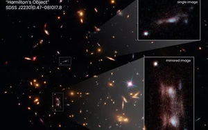 NASA/ESA chụp được "quái vật" bẻ cong không-thời gian, xé thiên hà làm 3