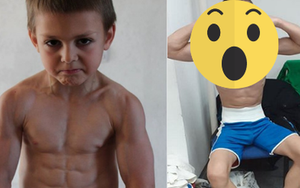 “Cậu bé khoẻ nhất hành tinh” gây bão khắp thế giới với cơ bắp 6 múi cuồn cuộn giờ ra sao? Ngoại hình sau khi dậy thì gây bất ngờ