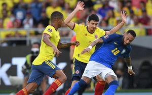 Brazil bị Colombia cầm hòa tại vòng loại World Cup trong ngày Neymar im tiếng