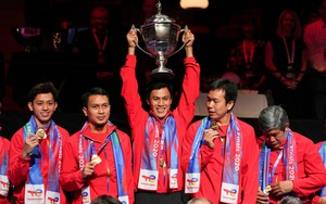 Trung Quốc thua Indonesia ở chung kết giải cầu lông Thomas Cup