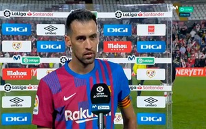 Busquets nói về sai lầm khó tin: Tôi đã ngủ gật